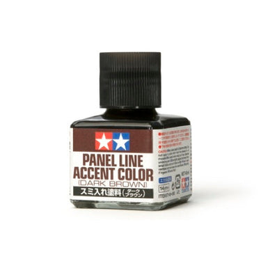 Tamiya 87140 Panel Line Accent Dark Brown